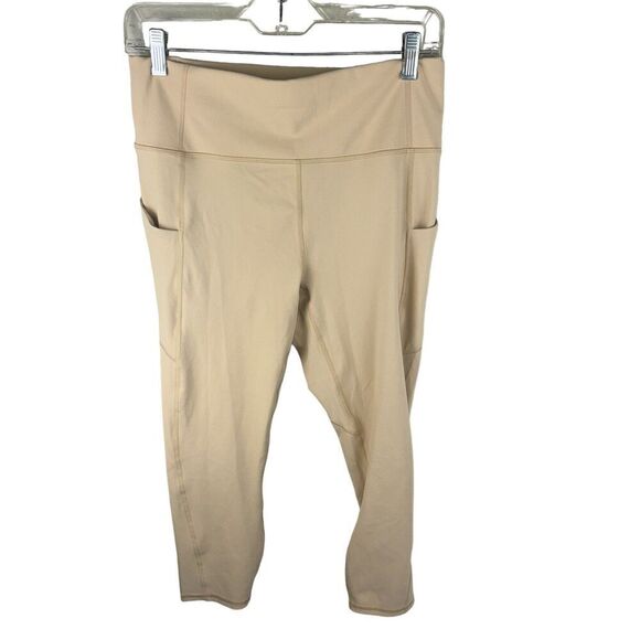 Pureluxe made by Fabletics Yellow High-Waisted Small Leggings Sports - Picture 1 of 4